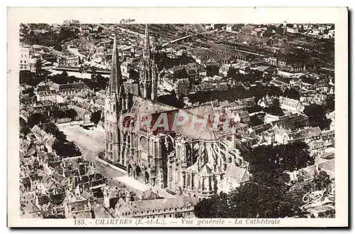 Cartes postales Chartres Vue Generale