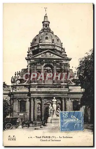 Cartes postales Tout Paris La Sorbonne