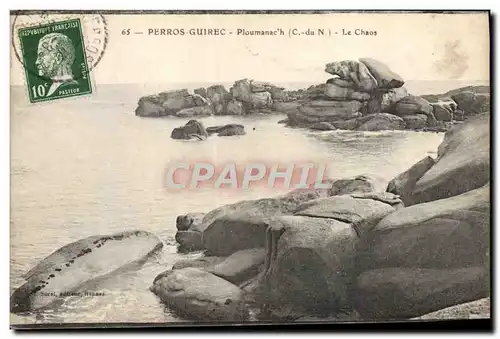 Cartes postales Perros Guirec Ploumanac&#39h le chaos