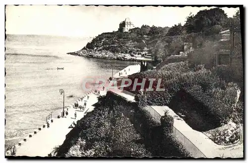 Ansichtskarte AK Dinard Promenade des Allies et la pointe du Moulinet