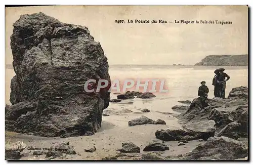 Cartes postales Le Pointe du Raz La Plage et la Bale des Trepasses