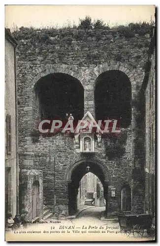 Cartes postales Dinan La Porte Du Jerzual Enfants