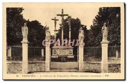 Cartes postales Treguier Le Calvaire de Reparation