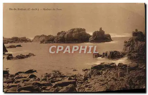 Cartes postales Ile de Brehat Rochers da Paon