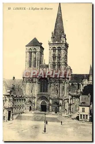 Cartes postales Lisieux L&#39Eglise St Pierre