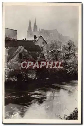 Moderne Karte Chartres Matinee de printemps sur les bords de l&#39Eure