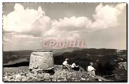 Cartes postales moderne Col De La Faucille La Table d&#39orientation au sommet du Mont Rond