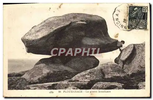 Cartes postales Ploumanach La Pierre Branlante