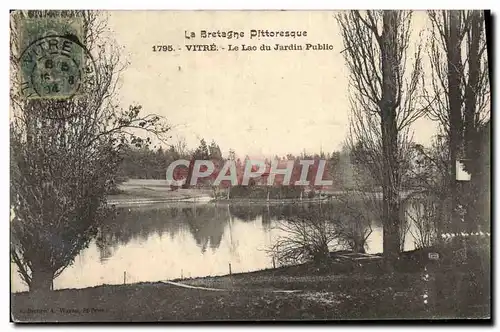 Cartes postales Vitre Le Lac du du Jardin Public