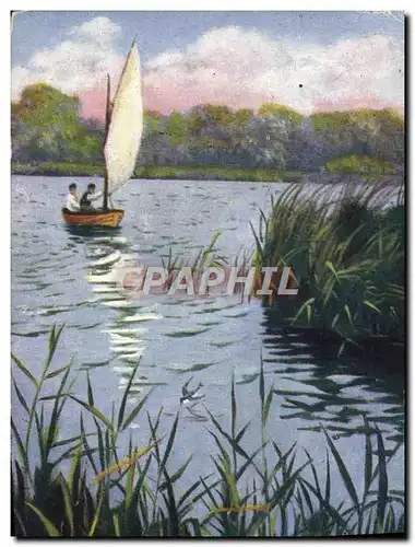 Ansichtskarte AK South Walsham Broad Norfolk Broads