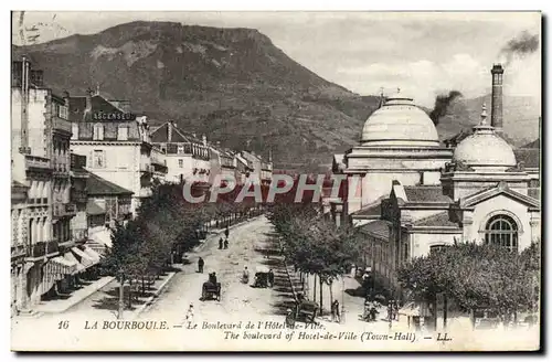 Cartes postales La Bourboule Le Boulevard L&#39Hotel