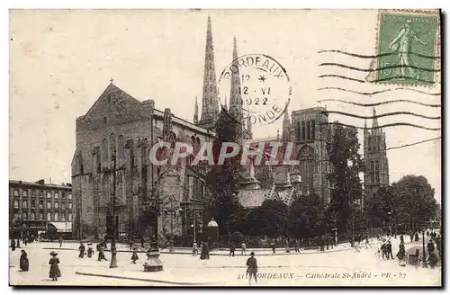 Cartes postales Bordeaux Cathedrale St Andre