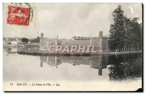 Cartes postales Melun La Pointe de I&#39lle