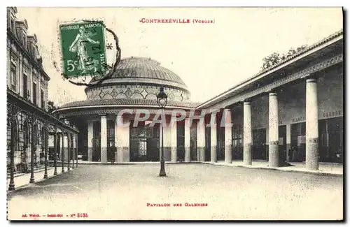 Cartes postales Contrexeville Pavillon des galeries