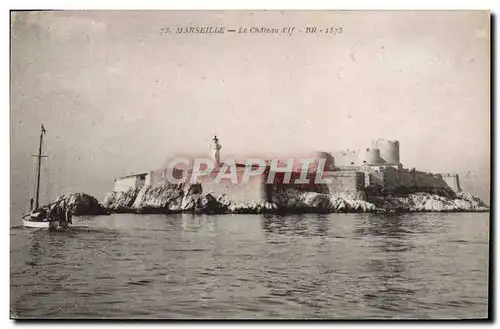 Cartes postales Marseille Le chateau d&#39If