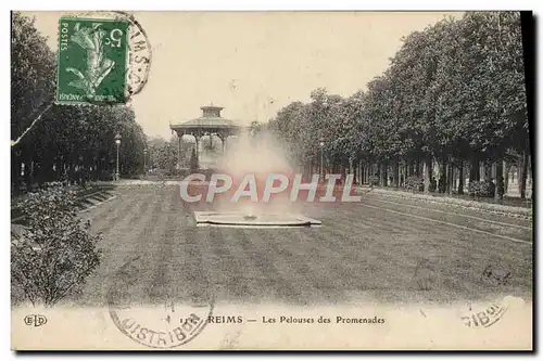 Ansichtskarte AK Reims Les Pelouses des Promenades