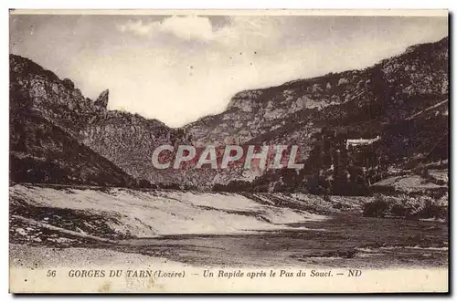 Cartes postales Gorges Du Tran Un Rapide apres le Pas du Souci