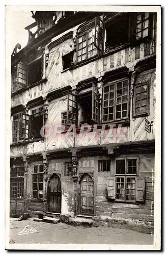 Ansichtskarte AK Rennes Ancienne Maison des Chapelains de la Cathedrale dite de Du Guesclin