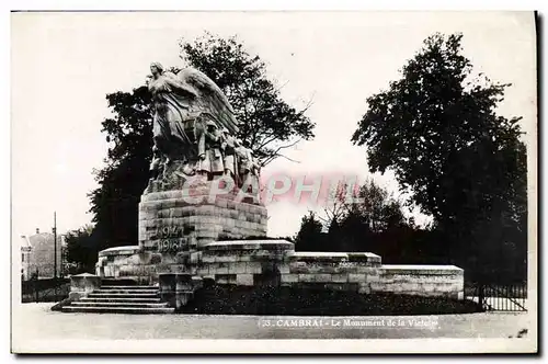 Moderne Karte Cambrai Le Monument de la Victore