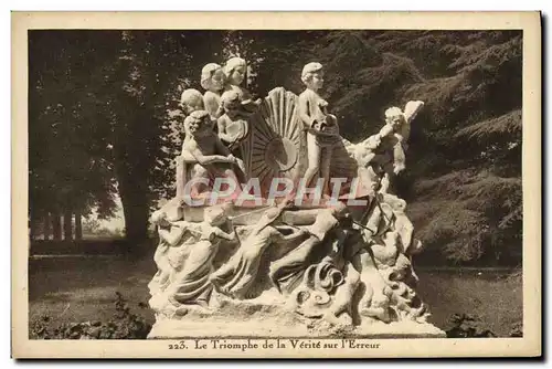 Cartes postales Le Triomphe de la Verite sur l&#39Erreur