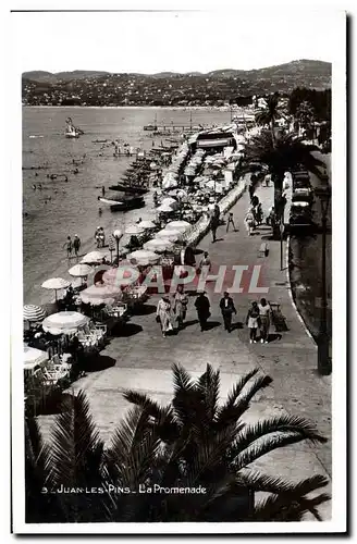 Cartes postales moderne Juan les Pins La Promenade