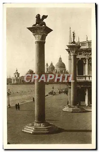 Ansichtskarte AK Venezia La Piazzetta vista dal Palazzo Ducale