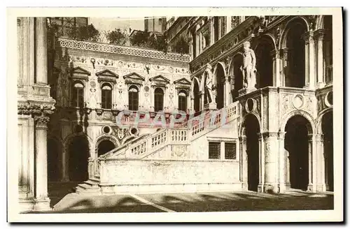 Cartes postales Venezia Palazzo Ducale Scala dei Giganti