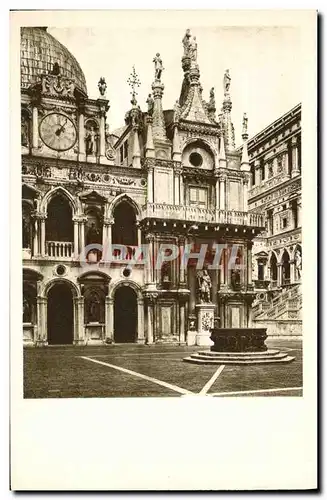 Ansichtskarte AK Venezia Palazzo Ducale Cortile