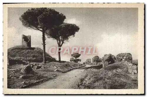 Ansichtskarte AK Roma Via Appiae Tombe
