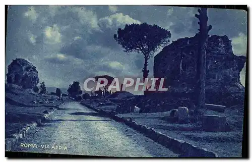 Cartes postales Roma Via Appia