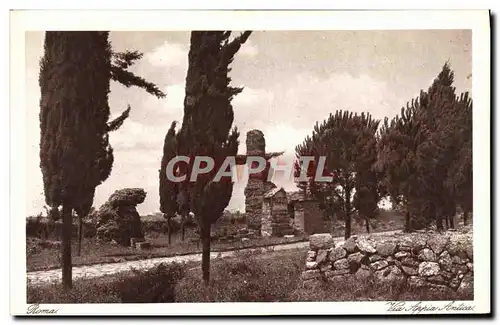 Cartes postales Roma Via Appia Antica