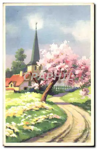 VINTAGE POSTCARD Fantasy Village