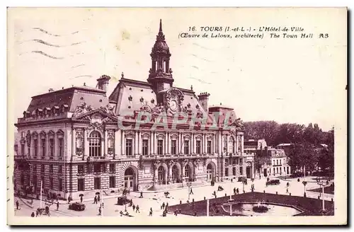 Cartes postales Tours L&#39Hotel De Ville