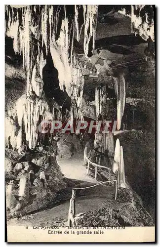 Cartes postales Les Pyrenees Grottes De Betharram Entree de la grande salle