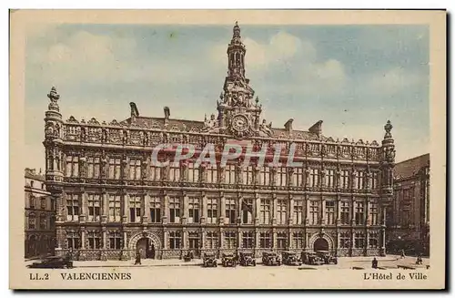 Cartes postales Valenciennes L&#39Hotel De Ville