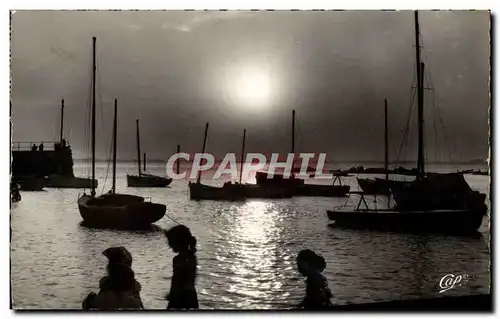 Cartes postales moderne Pornichet Coucher De Soleil Sur Le Port Bateaux