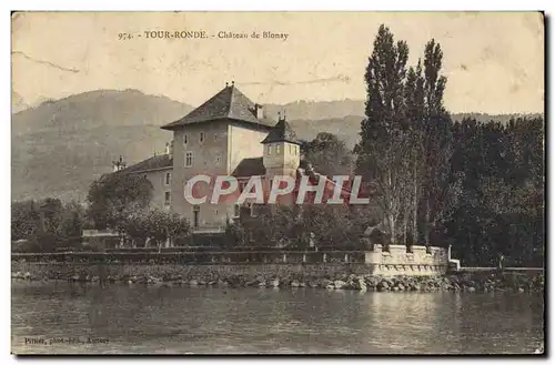 Cartes postales Tour Ronde Chateau De Blonay