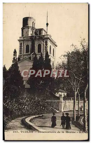 Ansichtskarte AK Toulon Observatire De La Marine