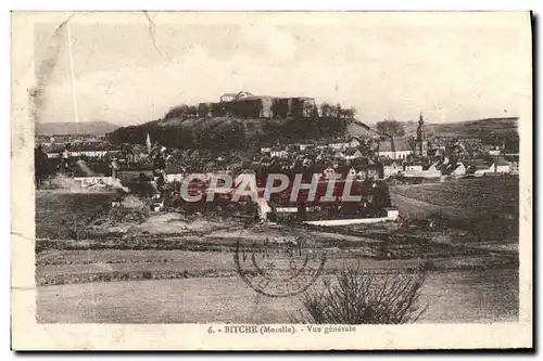 Cartes postales Bitche Vue Generale