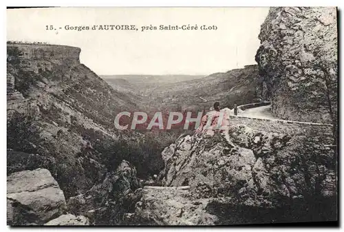 Cartes postales Gorges Dautoire Pres Saint Cere