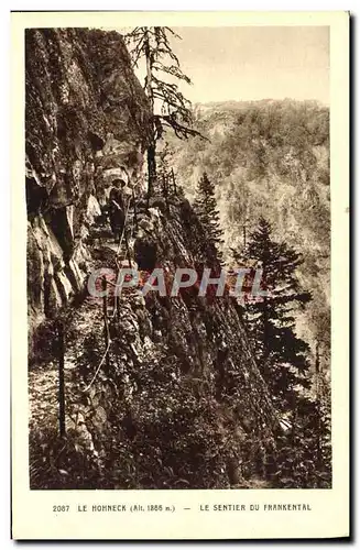 Cartes postales Le Sentier Du Frankental Le Hohneck