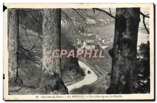 Cartes postales Environs De Rouen La Bouille Une Jolie Vue Sur Bouille