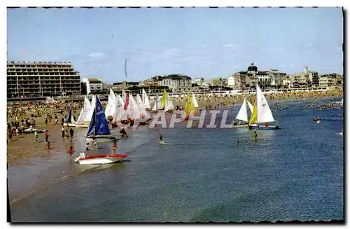 Moderne Karte Les Sables Dolonne Bateaux