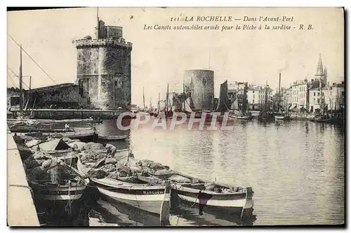 Cartes postales La Rochelle Dans l'Avant Port Bateaux Marguerite