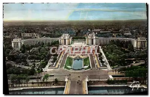 Cartes postales moderne Paris Vue generale du palais de Chaillot