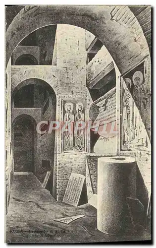 Cartes postales Roma Catacombe