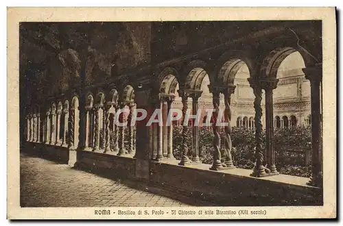 Cartes postales Roma Basilica di s Paolo