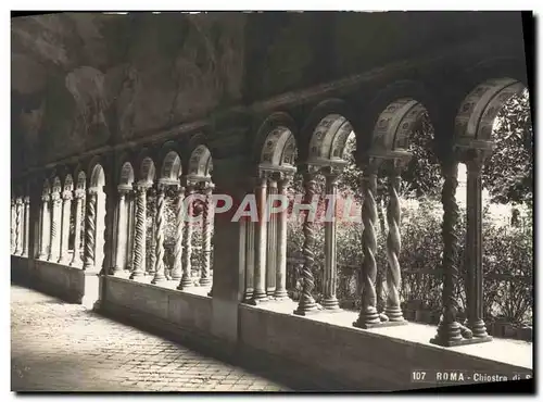 Cartes postales Roma Chiostro di S Paolo