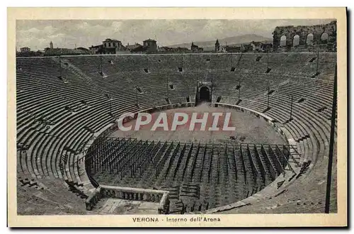 Cartes postales Verona Interno dell&#39 Arena