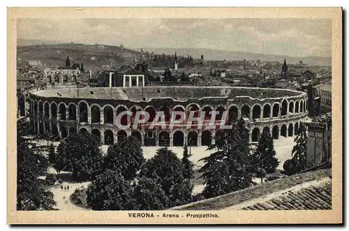 Cartes postales Verona Arena Prospettiva